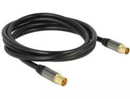 vga kabelis - Delock Cable VGA / VGA Black 1 m - 2 nuotrauka