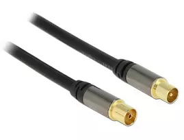 vga kabelis - Delock Cable VGA / VGA Black 1 m - 3 nuotrauka