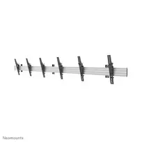 laikikliai i - NEOMOUNTS PRO FLAT SCREEN MENU BOARD WALL MOUNT - (3 X HORIZONTAL) 32-55" BLACK/SILVER - 8 nuotrauka