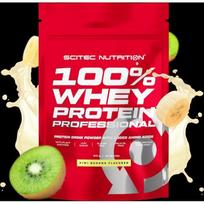 sokolado milteliai - Scitec 100% Whey Protein Professional 500 g - Braškių baltasis šokoladas (Strawberry white chocolate) - 2 nuotrauka