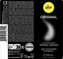 silikoninis lubrikantas - Lubrikantas "Original" Pjur, 100 ml - 3 nuotrauka