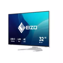 4k monitorius - EIZO FlexScan EV3240X-WT 31.5", IPS, 4K, balta (white) - 3 nuotrauka