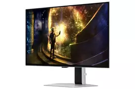 oled monitor 360 - Samsung Odyssey G6 LS27DG612SUXEN 27", OLED, Sidabras (Silver) - 2 nuotrauka