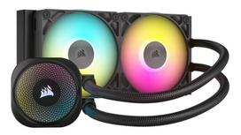 Corsair iCUE LINK TITAN 240 RX RGB, 276 mm x 52 mm, black (juodas)