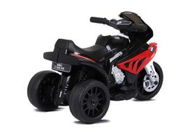 elektromobiliai vaikams bmw - Vienvietis vaikiškas elektrinis motociklas Bmw S1000RR, raudonas - 3 nuotrauka