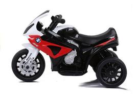 elektromobiliai vaikams bmw - Vienvietis vaikiškas elektrinis motociklas Bmw S1000RR, raudonas - 4 nuotrauka