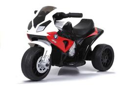 elektromobiliai vaikams bmw - Vienvietis vaikiškas elektrinis motociklas Bmw S1000RR, raudonas - 5 nuotrauka