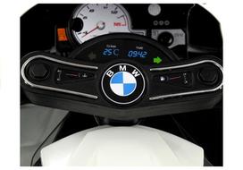 vaikiskas motociklas - Trijų ratų elektrinis motociklas vaikams L-Toys BMW S1000RR, juodas - 3 nuotrauka
