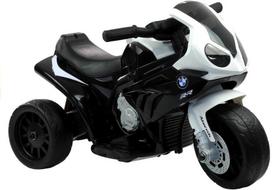 vaikiskas motociklas - Trijų ratų elektrinis motociklas vaikams L-Toys BMW S1000RR, juodas - 6 nuotrauka