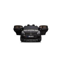 dazai juodi automobilio - Lean Cars Elektromobilis vaikams Mercedes GLC 63S, juodas (Black) - 2 nuotrauka