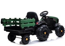 elektrinis su priekaba - Lean Cars BDM0925, karinis žalias (Military Green) - 3 nuotrauka