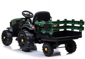 elektrinis su priekaba - Lean Cars BDM0925, karinis žalias (Military Green) - 4 nuotrauka
