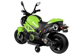 elektriniai motociklai vaikams - Elektrinis motociklas GTM1188, Green - 4 nuotrauka