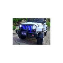 elektromobilis jeep - Elektrinis visureigis vaikams Jeep S2388, baltas - 2 nuotrauka