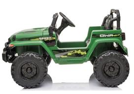 elektromobilis jeep - Lean Cars Elektromobilis vaikams CH9956 Žalias (Green) - 3 nuotrauka