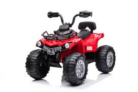 elektrinis keturratis vaikams - Vaikiškas elektrinis keturratis Lean Toys Madman JS009, raudona - 4 nuotrauka