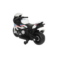 elektromobiliai vaikams bmw - Vaikiškas elektrinis motociklas Lean Toys BMW S1000RR, balta - 5 nuotrauka