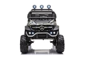 dvivietis elektromobilis - Lean Cars elektromobilis Unimog S, kamufliažinis (Camo) - 4 nuotrauka