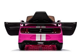 elektromobilis ford - Lean Cars Ford Mustang GT500 Shelby Rožinis (Pink) - 2 nuotrauka