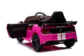 elektromobilis ford - Lean Cars Ford Mustang GT500 Shelby Rožinis (Pink) - 3 nuotrauka