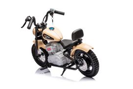 akumuliatorinis variklis - Lean Cars Akumuliatorinis motociklas A9902, chaki (Khaki) - 2 nuotrauka