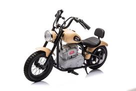 akumuliatorinis variklis - Lean Cars Akumuliatorinis motociklas A9902, chaki (Khaki) - 3 nuotrauka