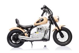 akumuliatorinis variklis - Lean Cars Akumuliatorinis motociklas A9902, chaki (Khaki) - 5 nuotrauka