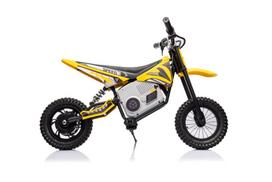 krosinis motociklas vaikams - Elektrinis krosinis motociklas Lean Cars A9901, geltonas (Yellow) - 2 nuotrauka
