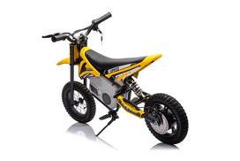 krosinis motociklas vaikams - Elektrinis krosinis motociklas Lean Cars A9901, geltonas (Yellow) - 3 nuotrauka