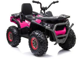 elektrinis keturratis vaikams - Vaikiškas elektrinis keturratis Lean Cars XMX607, rožinis (Pink) - 2 nuotrauka
