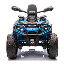 elektromobilis can am - Vaikiškas elektrinis keturratis Can-Am Outlander 4x4 DK-CA005 mėlynas (Blue) - 3 nuotrauka