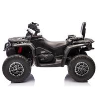 elektromobilis can am - Lean Cars Vaikiškas keturratis Can Am Outlander 4x4 DK-CA005, juodas (Black) - 3 nuotrauka