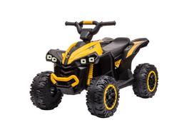 elektrinis keturratis vaikams - Lean Cars Quad HL568 Geltona (Yellow) - 4 nuotrauka