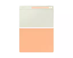 tab s9 deklas - Samsung Smart Book Cover Galaxy Tab S9 Ultra/S10 Ultra oranžinis - 3 nuotrauka