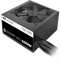 600w psu - Thermaltake Smart W3 600W Juodas (Black) - 4 nuotrauka