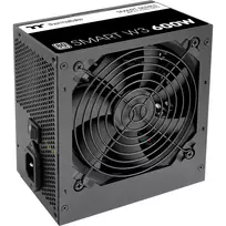 600w psu - Thermaltake Smart W3 600W Juodas (Black) - 5 nuotrauka