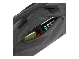 kompiuterio 14 deklas - Case Logic 5338 Era Laptop Bag 14 Attache  Obsidian - 4 nuotrauka