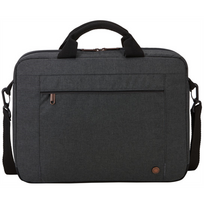 kompiuterio 14 deklas - Case Logic 5338 Era Laptop Bag 14 Attache  Obsidian - 5 nuotrauka