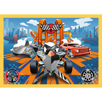 hot wheels rinkinys - Trefl Hot Wheels 34627, 4 x det. - 2 nuotrauka