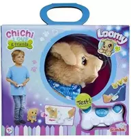 zaislas su pavadeliu - Simba ChiChi Love Loomy Golden Retriever, Smėlio/Rožinė, 20 cm - 1 nuotrauka