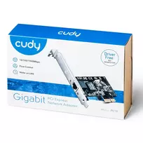 realtek adapter - Cudy PE10 Tinklo plokštė Vidinis Ethernet 1000 Mbit/s Juodas (Black) - 4 nuotrauka