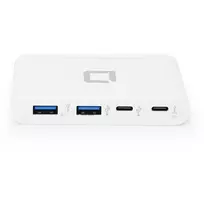 usb c dock - DICOTA USB-C nešiojamasis šakotuvas 4 viename - 5 nuotrauka