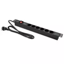 ilgintuvas rite - Qoltec 54601, 1U, 16A, PDU, 6xSchuko, 1.8 m - 6 nuotrauka