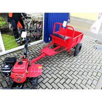 motoblokai - Zongshen Priekaba Motoblokui Su Stabdžiais - 2 nuotrauka
