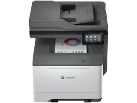 lazerinis spausdintuvas printeris - Lexmark CX532adwe | Colour | Laser | Color Laser Printer / Copier / Scaner / Fax with LAN | Wi-Fi | Grey/White | 50M7050 - 4 nuotrauka
