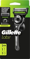 Gillette Labs Skustuvas vyrams su laikikliu ir 1 skutimosi galvute