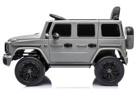 elektromobilis 4x4 vaikams - Lean Cars Mercedes G 4x4 24V 2580, pilkas (Gray) - 3 nuotrauka