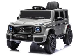 elektromobilis 4x4 vaikams - Lean Cars Mercedes G 4x4 24V 2580, pilkas (Gray) - 5 nuotrauka