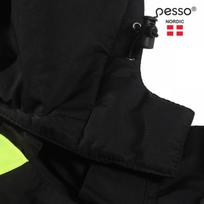 striukes - Pesso NOVA žieminė striukė, juoda/geltona (Black/Yellow), XL - 8 nuotrauka