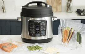 puodai 14 lt - Crock-Pot CSC062X Turbo Express Juodas (Black) - 6 nuotrauka